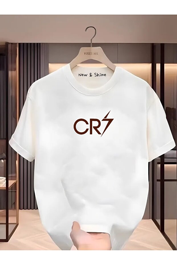 Cristiano Ronaldo Cr7 Printed Oversize T-Shirt