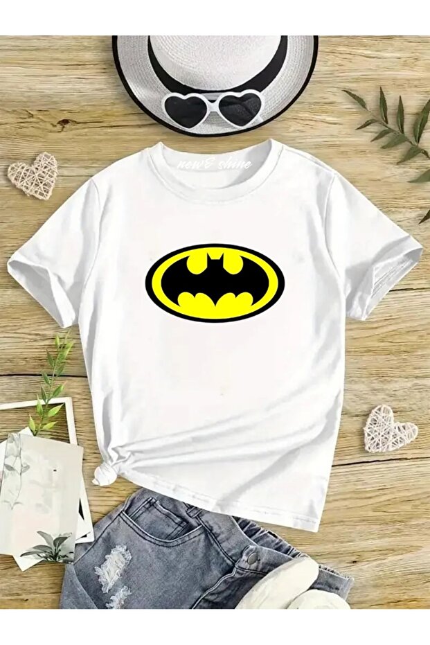 Batman Printed Oversize Kids T-Shirt