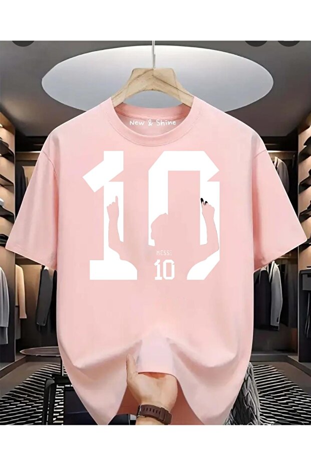 Messi 10 Printed Oversize T-Shirt