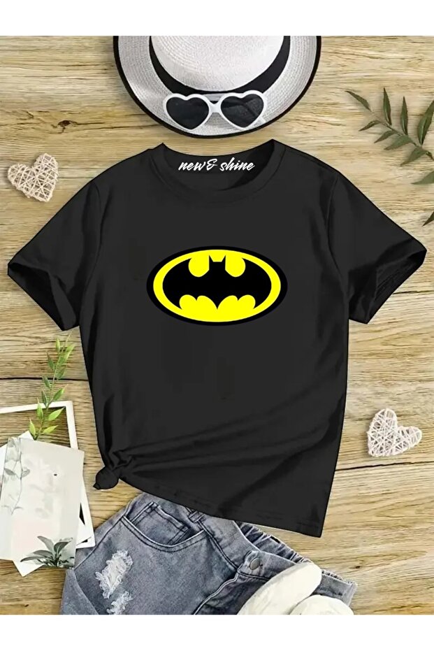 Batman Printed Oversize Kids T-Shirt