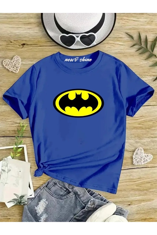 Batman Printed Oversize Kids T-Shirt