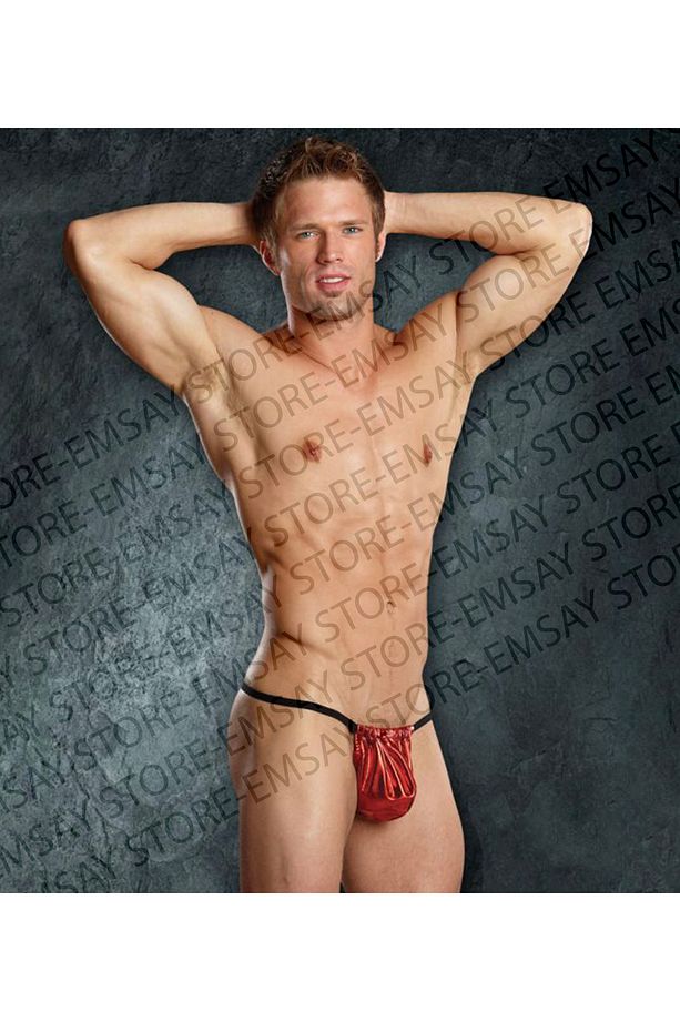 G-string Serisi Orijinal Lame Kumaş Erkek Slip- String- Boxer-Cesur ve Çekici Tasarım - 1
