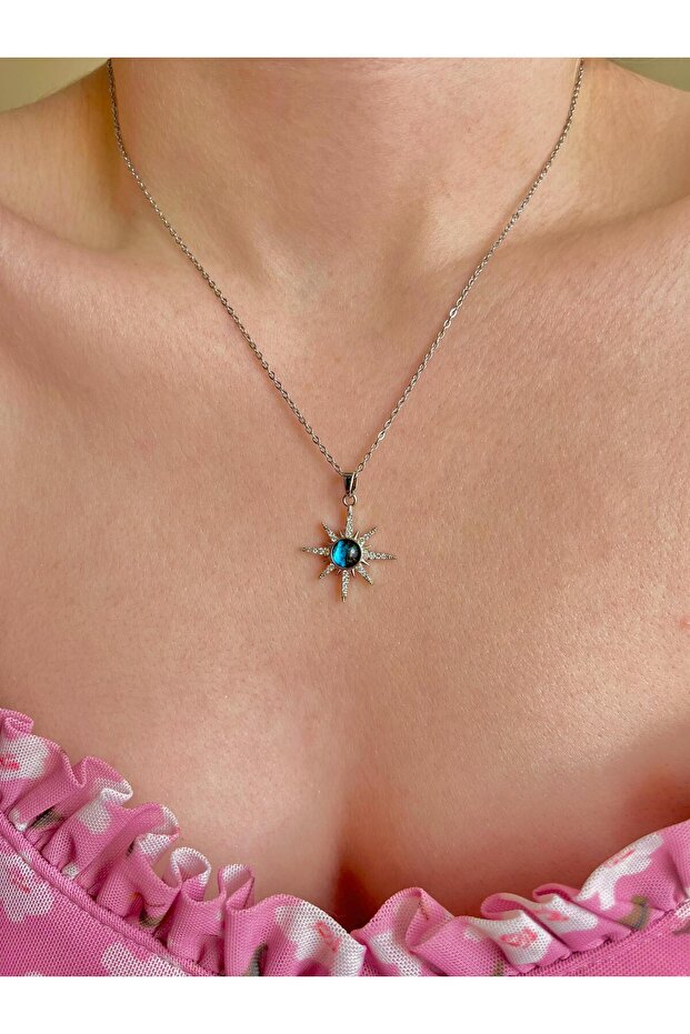 316L Steel North Star Necklace