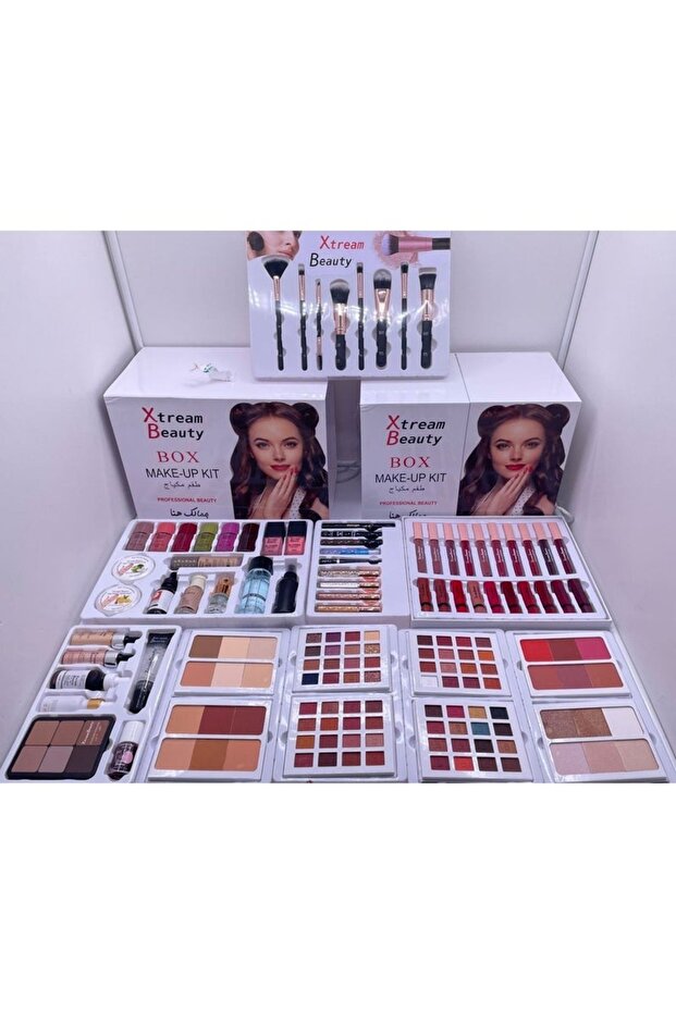 طقم مكياج متكامل متعددالالوان سهل الاستخدام - 3