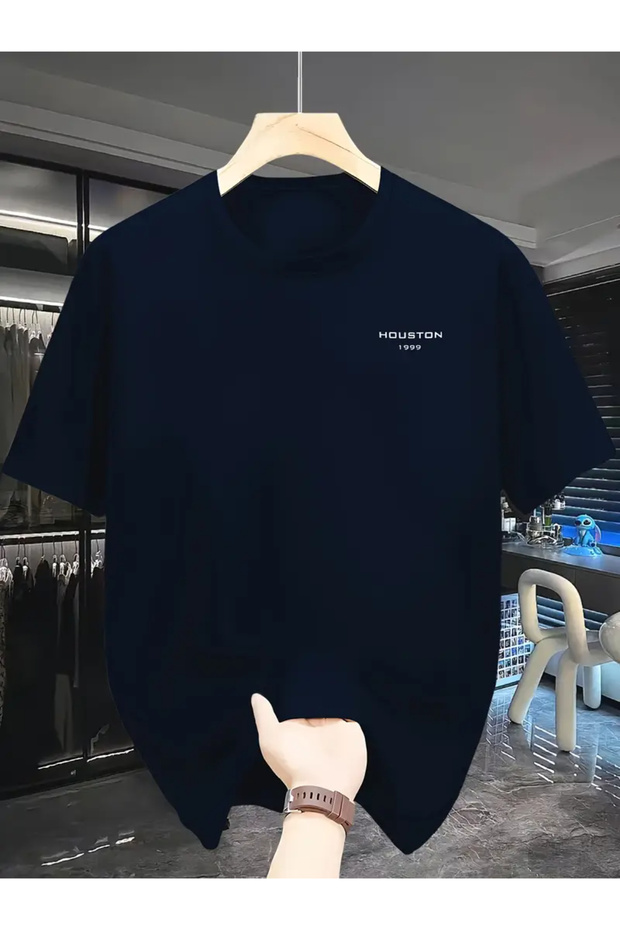 تي شيرت كبير الحجم مطبوع للجنسين