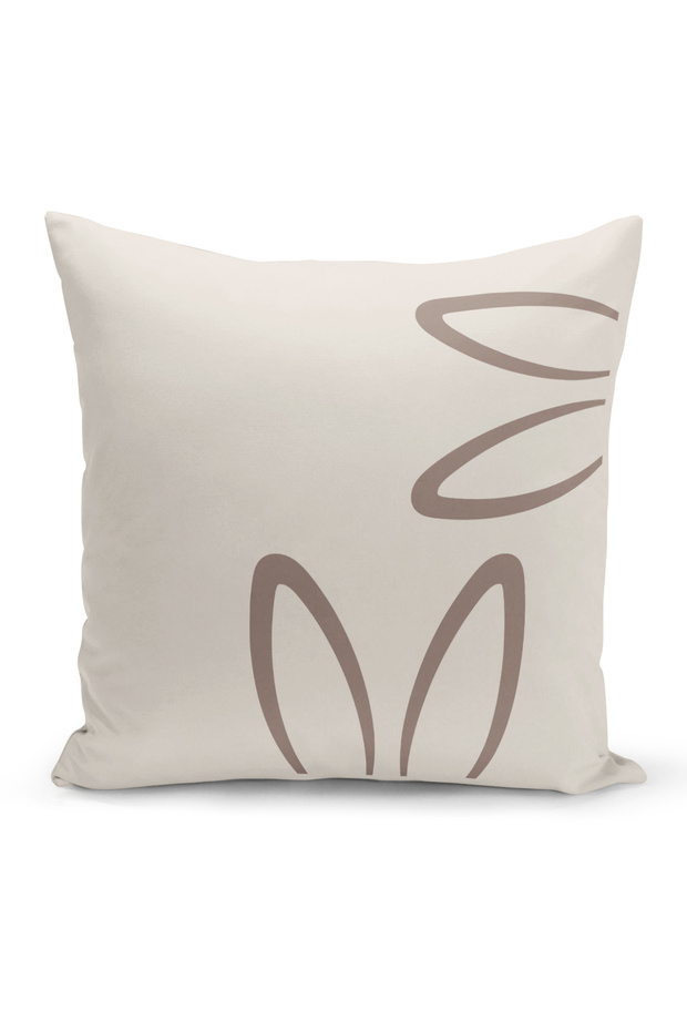 Spring Series Double Sided Digital Printed Throw Pillow Cover (Spring Easter Eastercushion Cover)