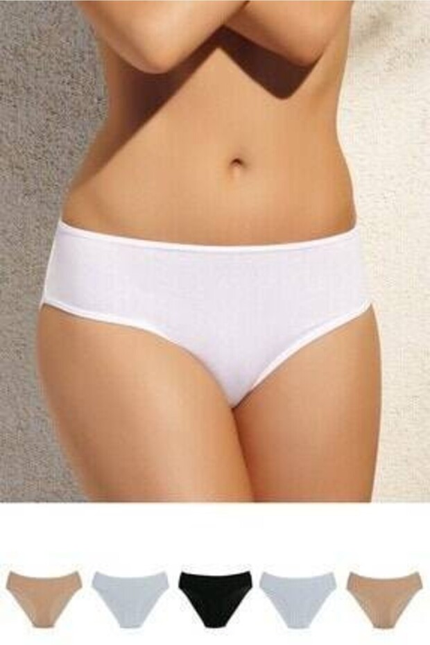 Women's Cotton Wide-Brimmed 5-Piece Panties