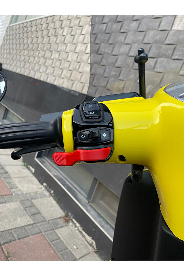 Peugeot Django Korna Marş Start Uzatma Tuşu Aparatı - 2