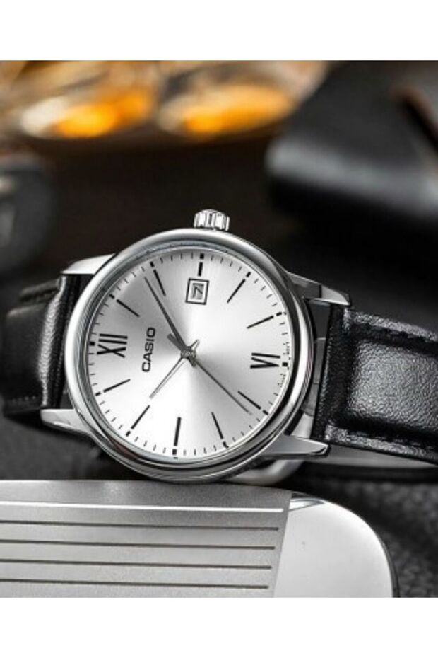 كاسيو ساعة يد طراز MTP-V002L-7B3UDF للرجال - 2