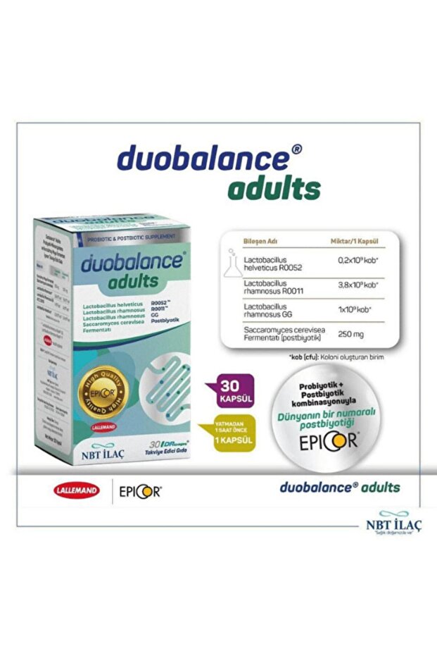 Duobalance Adults 30 Kapsül - 1