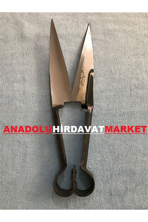 Çiftaslan Koyun Makası El Yapımı Kedi Köpek Yün Kesme Makası - 3