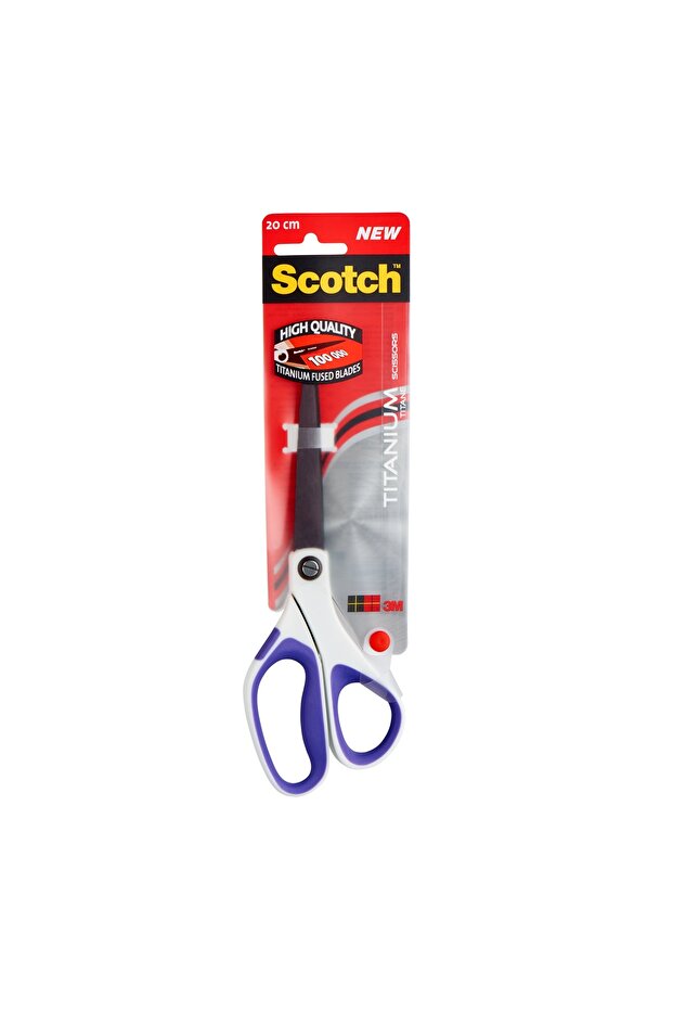® Scissors Titanium 8 inch Mixed Case, Green/Blue/Purple