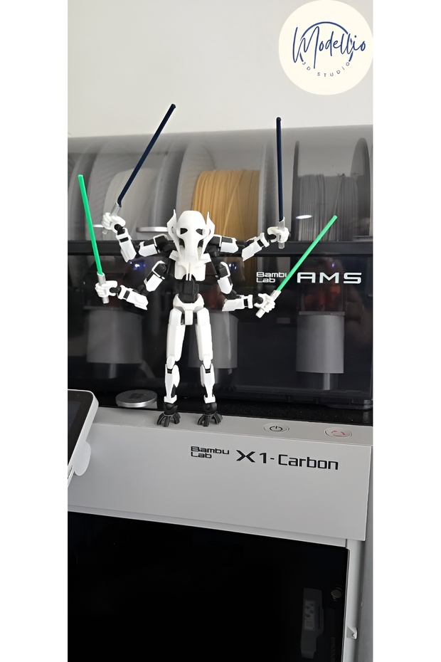 Grevious Dummy 13 Model - 3D Printing Figure - 4
