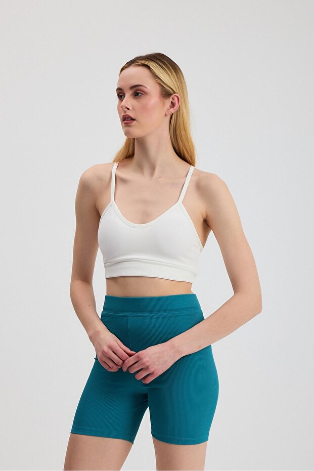 3001 Kaplı Büstiyer Ekru - 3