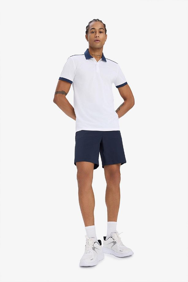 DeFactoFit Slim Fit Dar Kesim Sporcu Dokuma Şort D9249AX25SP - 4