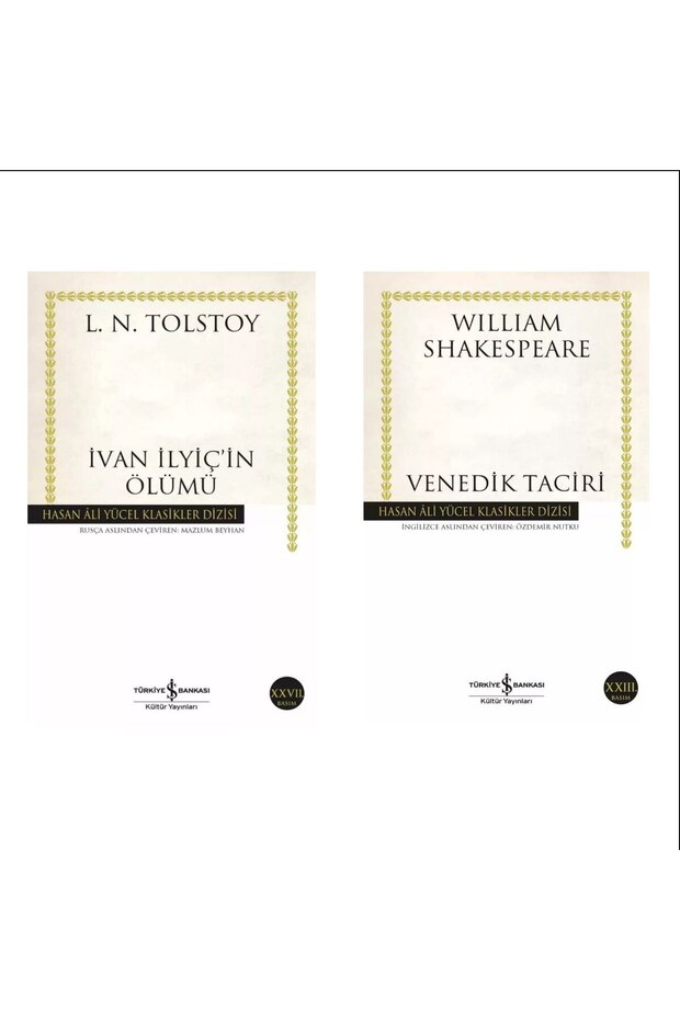 İvan İlyiçin Ölümü - Lev Nikolayeviç Tolstoy - Venedik Taciri - William Shakespeare