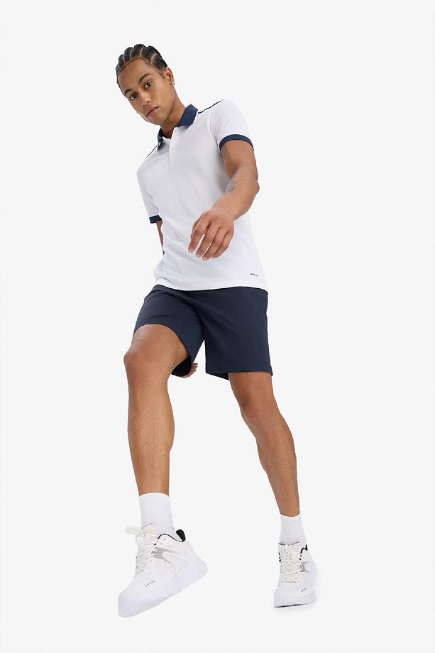 DeFactoFit Slim Fit Dar Kesim Sporcu Dokuma Şort D9249AX25SP - 5