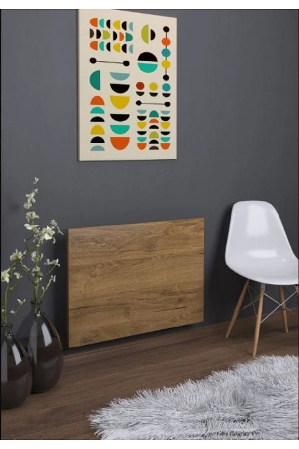 Katlanır Çalışma Masası Mutfak Masası Duvara Monte 70 x 45 cm - 3