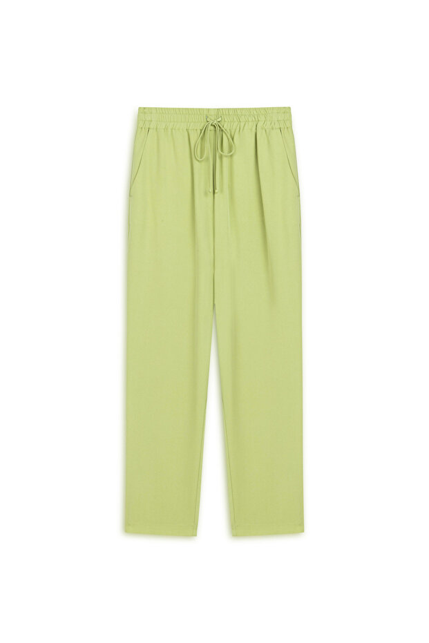 Elastik bel pantolon - 3