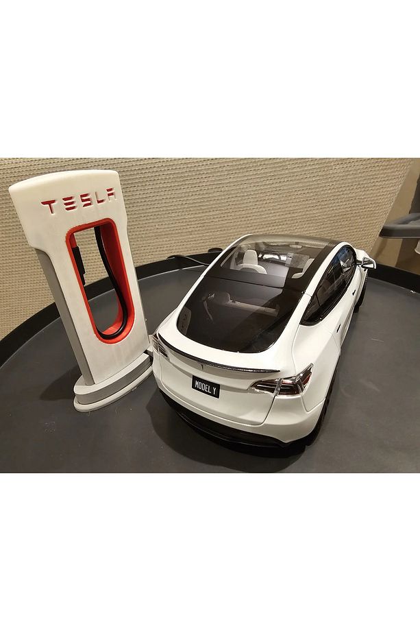 Tesla Yüksek Hızlı Telefon Şarj Stand Typce - 4