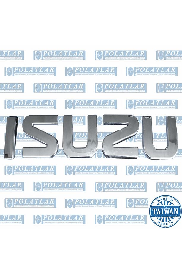 Isuzu Npr 75 Ön Göğüs Yazısı Krom - 1