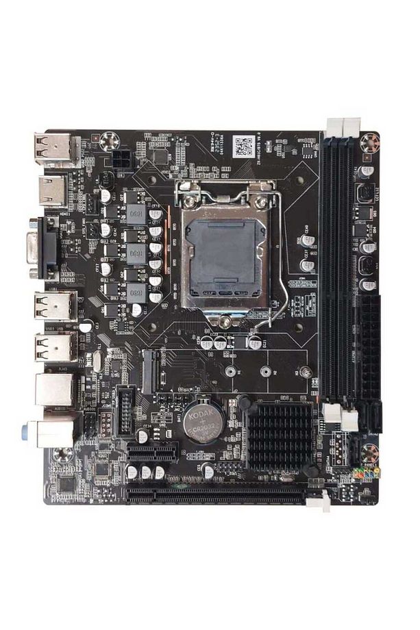 H61 LGA1155 DDR3 1600 Mhz VGA HDMI 2.3 Gen M.2 NVMe Anakart (BULK) - 1