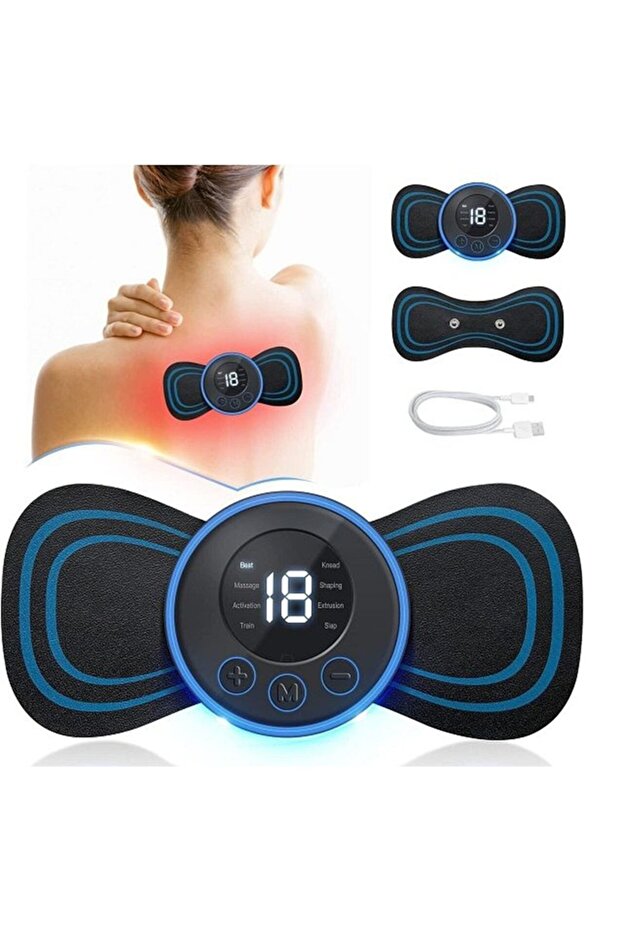 Wireless Portable Neck Massager with 8 Modes | جهاز مساج وتدليك الجسم