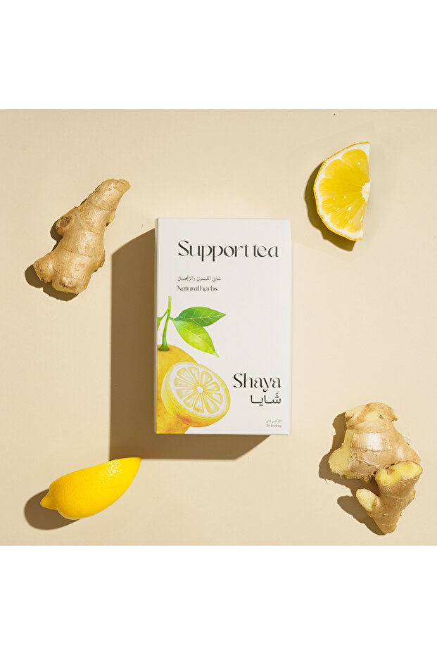 شاي الليمون والزنجبيل - 1