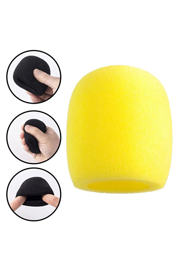 C2 Mikrofon Süngeri (Sarı) - 1