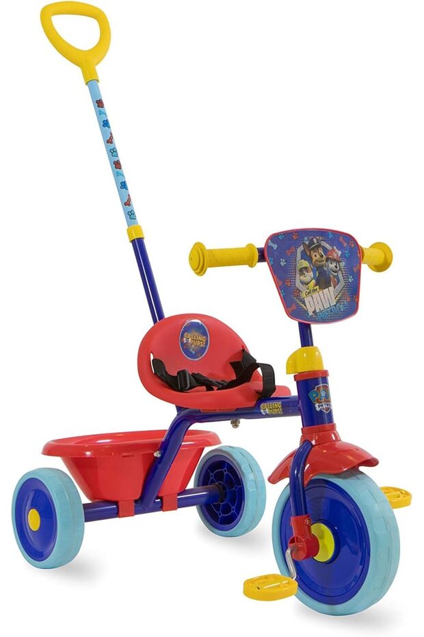 Paw Patrol Tricycle with Pushbar For Boys