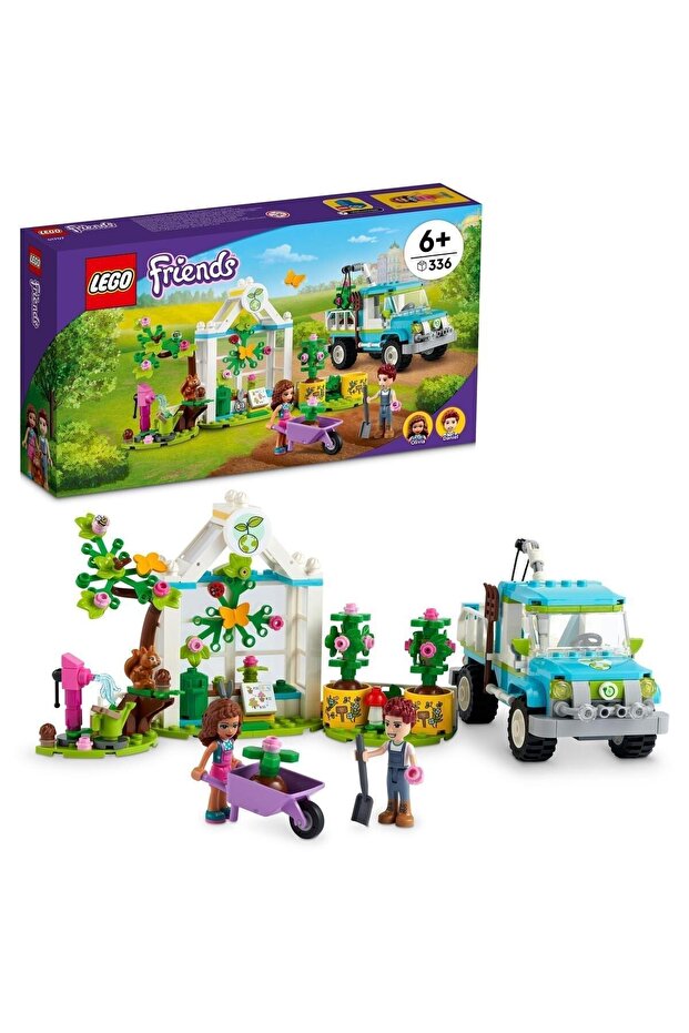 Friends Tree Planter 41707 – Toy Construction Set for Children Ages 6 and Up (336 Pieces)