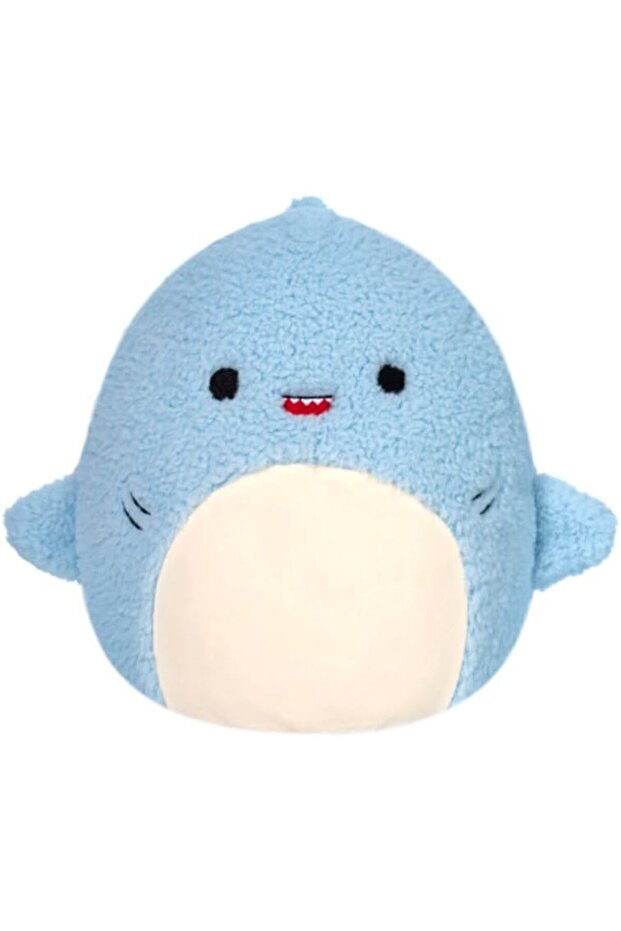 Squishmallow Fuzzamallows Davie Blue Shark 12inches