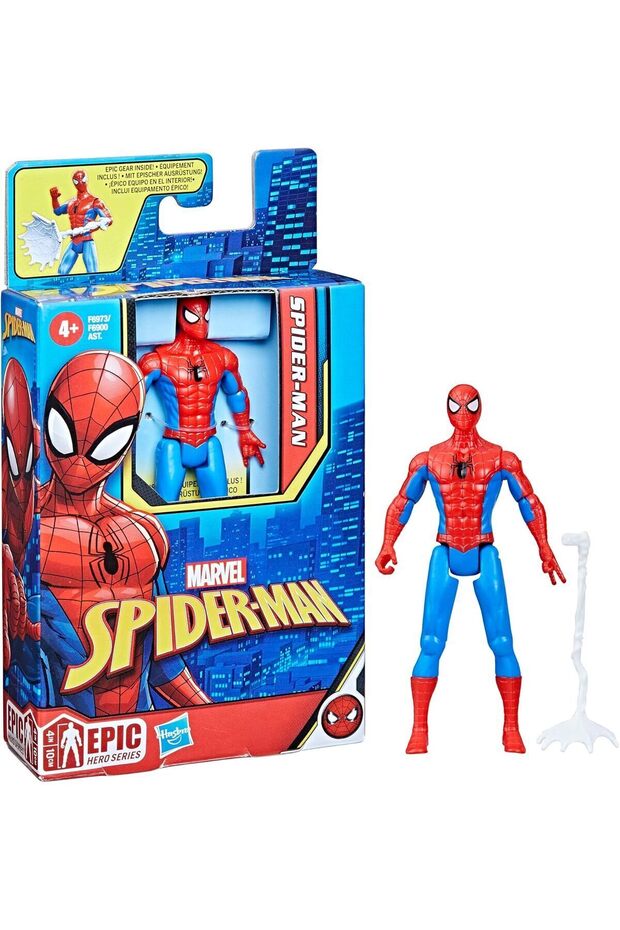 Marvel 4IN Classic Red Blue Spiderman F6973