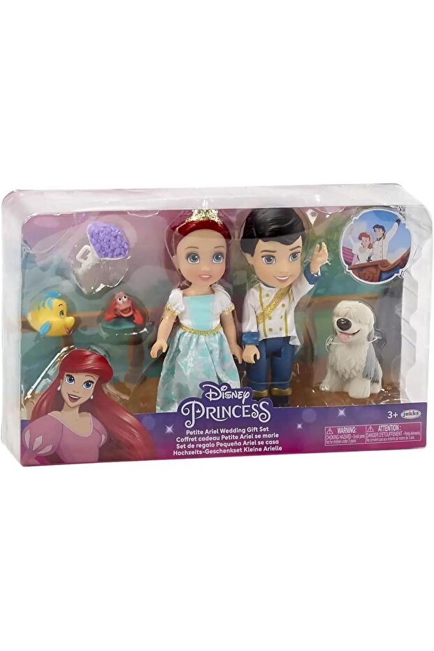 Disney Princess Ariel Doll Petite Wedding Gift Set