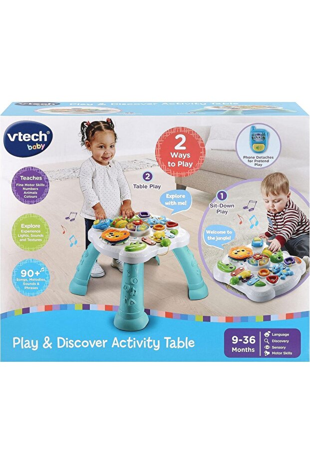 طاولة الأنشطة VTech Play & Discover 80-540803 - 1
