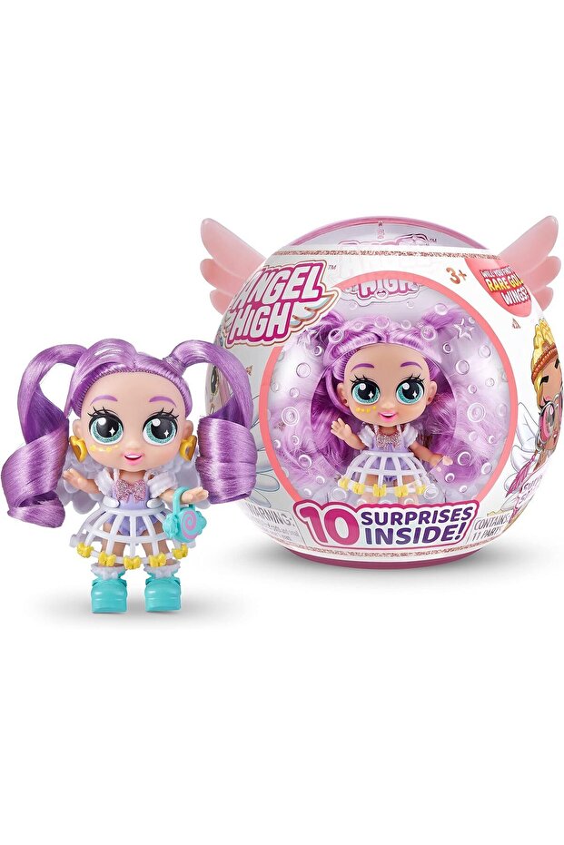 Itty Bitty Pretty's Angel High Capsule Doll with 10 Surprise 9710SQ1