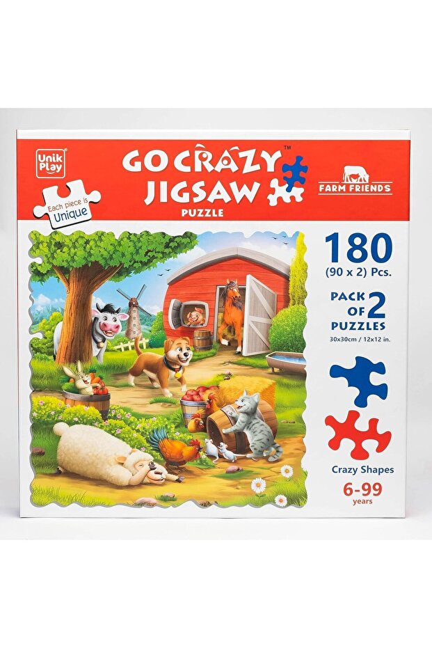 Go Crazy Jigsaw Puzzle - Farm UPJP-1212/GB04