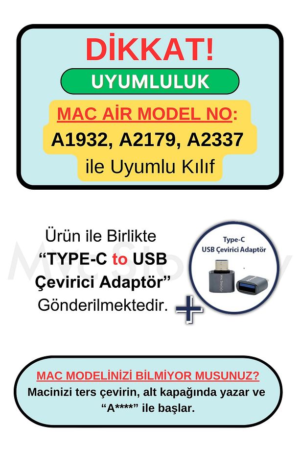 Macbook Air M1 Deri Kılıf 360 Derece Kaplama (TOUCHID'Lİ M1 AİR) A2337 A2179 A1932 Ile Uyumlu - 2