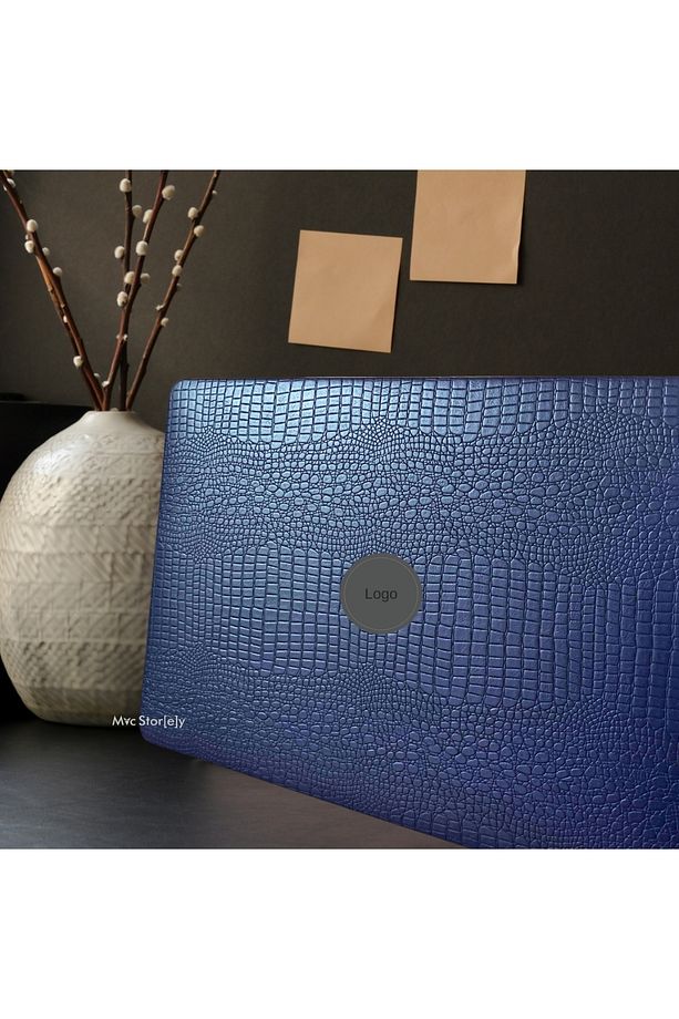 Macbook Air M1 Deri Kılıf 360 Derece Kaplama (TOUCHID'Lİ M1 AİR) A2337 A2179 A1932 Ile Uyumlu - 3