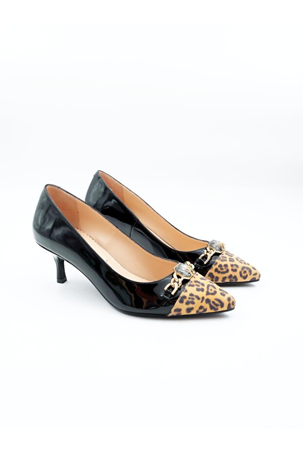 Women's Genuine Leather Heeled Shoes