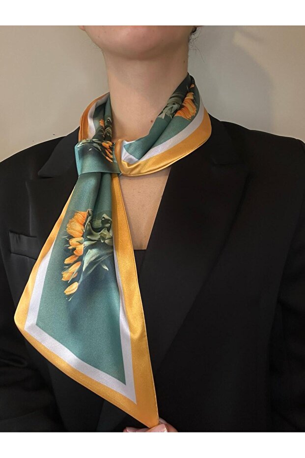 وشاح التعادل نمط الخزامى الأصفر - 3