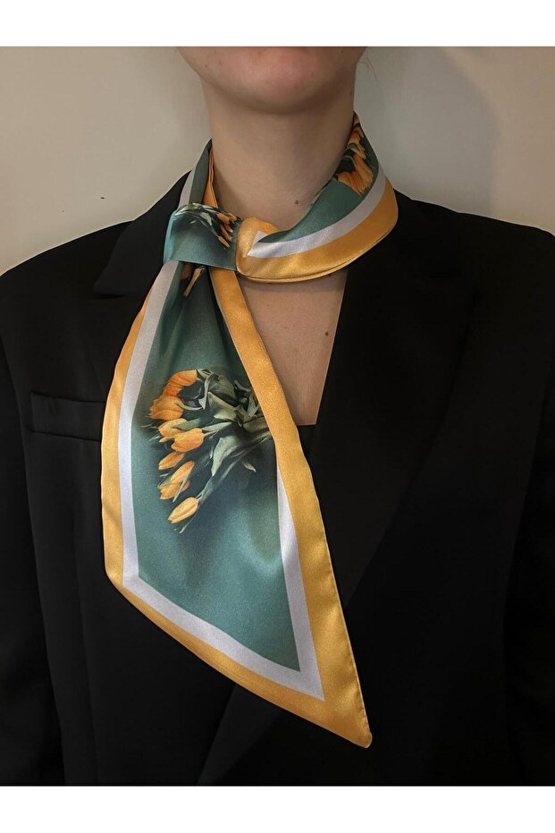 وشاح التعادل نمط الخزامى الأصفر - 1