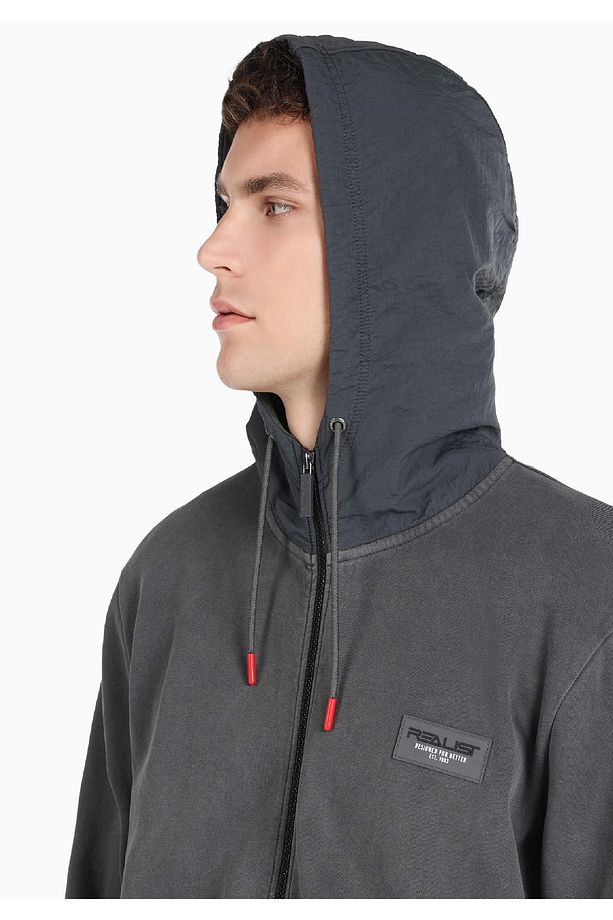 Regular Fit Erkek Gri Ceket - 5