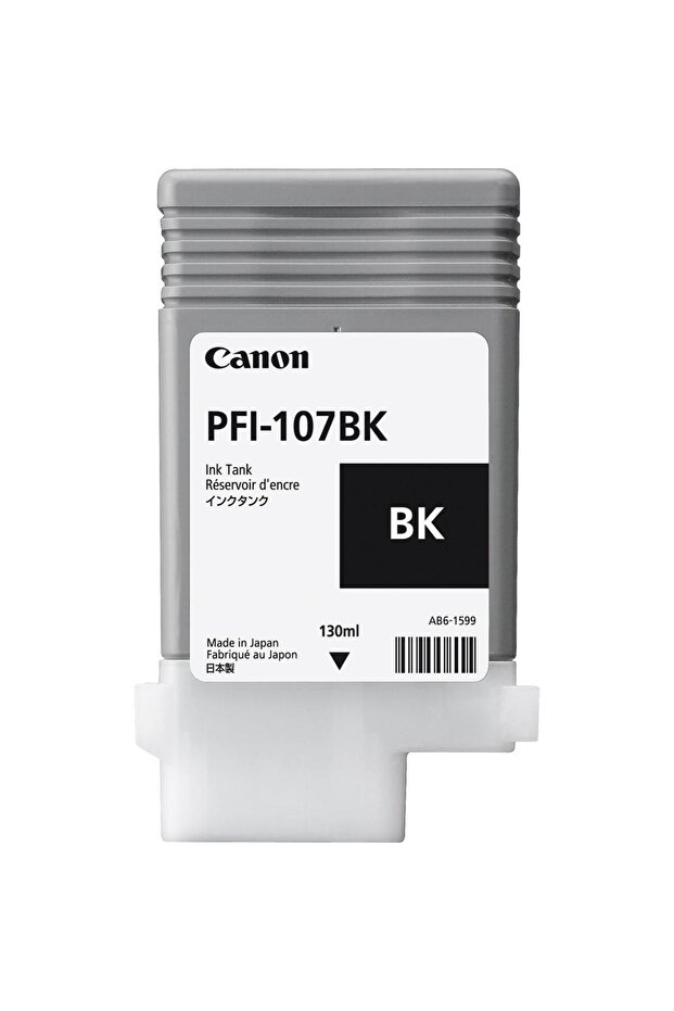خرطوشة الراسمة السوداء PFI-107BK Data-ec518 IPF770-775