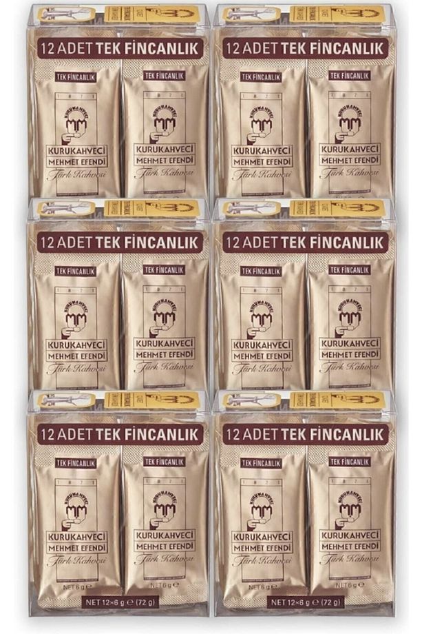 Mehmetefendi Tek Fincan Kahve 6 gram 72 Adet - 1
