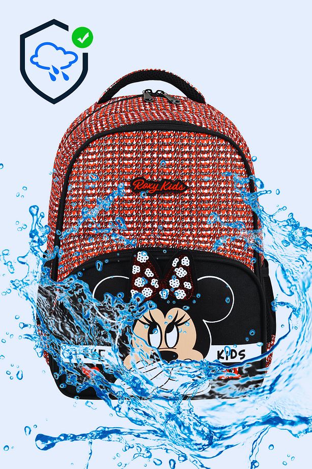 Minnie Mouse 3'lü Set Ilkokul Çantası, Termal Beslenme Çantası Ve Kalem Kutusu Seti - 4