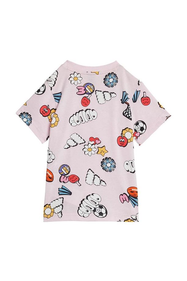 Pembe Bebek Eşofman I Fun Aop Set Jı6235 - 7