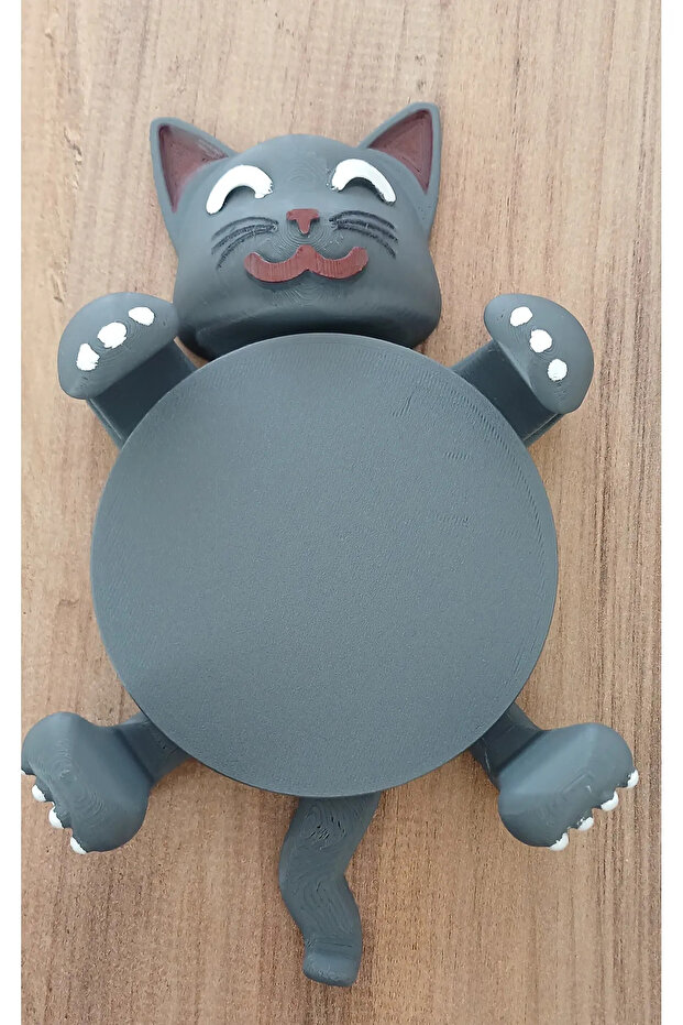 Cat Cup Holder (Gray Color)