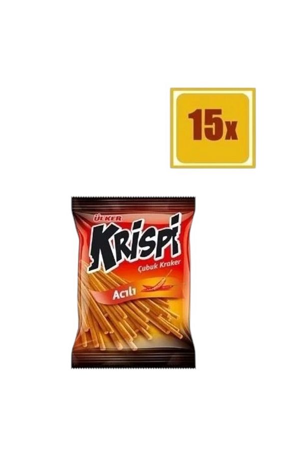 Krispi Meksika Acılı Çubuk Kraker 54 gr 1 Kutu - 2