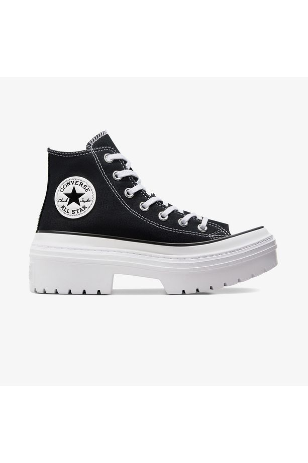 Chuck Taylor All Star Lugged Heel Unisex Siyah Platform Sneaker - 1